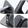 Samsung A136U Galaxy A13 5G/Galaxy A04s oldalra nyíló flipes tok - Smart MagnetoBook - fekete