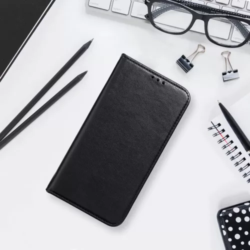 Samsung A136U Galaxy A13 5G/Galaxy A04s oldalra nyíló flipes tok - Smart MagnetoBook - fekete