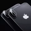 Hátsó kameralencse védő edzett üveg - Apple iPhone 14 Pro Max - átlátszó