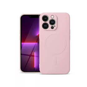   Apple iPhone 13 Pro szilikon hátlap - Silicone Mag Cover - rózsaszín