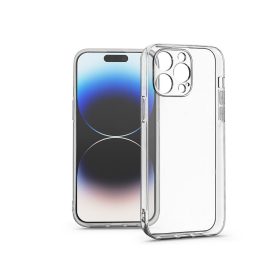   Haffner Clear Case szilikon tok - Apple iPhone 14 Pro - átlátszó