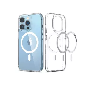   Apple iPhone 14 Pro Max szilikon hátlap - Clear Mag Cover - átlátszó