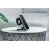 Forcell Qi univerzális vezeték nélküli töltő állomás - 15W - Forcell Solid      Magsafe 3in1 Wireless Charger for iPhone + iWatch + AirPods - fekete