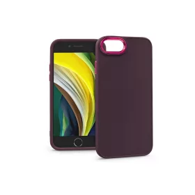   Apple iPhone 7/iPhone 8/SE 2020/SE 2022 szilikon hátlap - Frame - bíbor