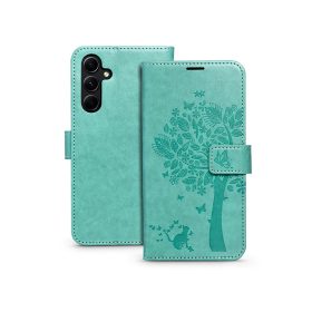   Mezzo Book Flip bőrtok - Samsung SM-A546 Galaxy A54 5G - zöld fa