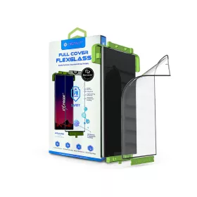   Xiaomi 13 Pro rugalmas üveg képernyővédő fólia - Bestsuit Flexglass 3D Full Cover Biomaster - fekete