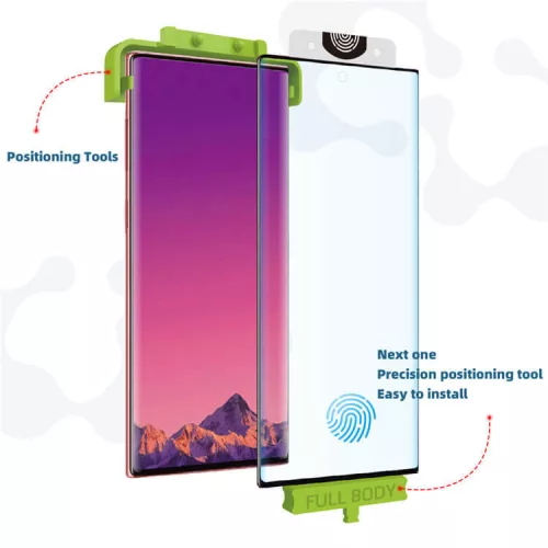 Xiaomi 13 Pro rugalmas üveg képernyővédő fólia - Bestsuit Flexglass 3D Full Cover Biomaster - fekete