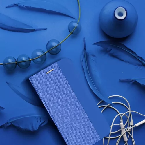 Sensitive Book Flip bőrtok - Xiaomi Redmi Note 12 Pro 5G/Poco X5 Pro 5G - kék