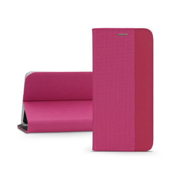 Sensitive Book Flip bőrtok - Xiaomi Redmi Note 12 Pro 5G/Poco X5 Pro 5G - rózsaszín