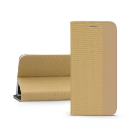   Sensitive Book Flip bőrtok - Xiaomi Redmi Note 12 Pro 5G/Poco X5 Pro 5G - arany