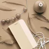 Sensitive Book Flip bőrtok - Xiaomi Redmi Note 12 Pro 5G/Poco X5 Pro 5G - arany