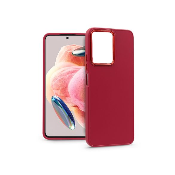 Xiaomi Redmi Note 12 4G szilikon hátlap - Frame - magenta