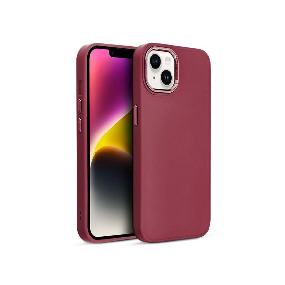 Xiaomi Redmi Note 12 5G/Poco X5 5G szilikon hátlap - Frame - magenta