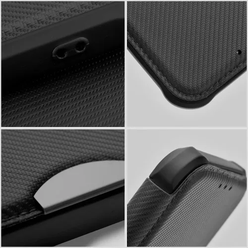 Razor Book Flip bőrtok - Xiaomi Redmi Note 12 Pro 5G/Poco X5 Pro 5G - fekete