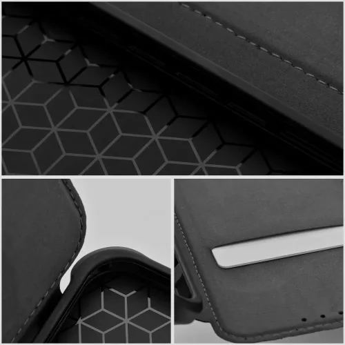 Razor Book Flip bőrtok - Xiaomi Redmi Note 12 Pro 5G/Poco X5 Pro 5G - fekete