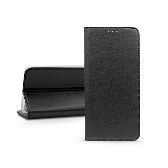 Smart Magneto Book Flip bőrtok - Xiaomi Redmi Note 12 Pro+ 5G - fekete