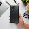 Smart Magneto Book Flip bőrtok - Xiaomi Redmi Note 12 Pro+ 5G - fekete