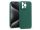 Haffner Matt szilikon tok - Apple iPhone 15 Pro - zöld