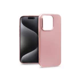 Apple iPhone 15 Pro hátlap - Metallic - rózsaszín