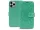 Mezzo Book Flip bőrtok - Apple iPhone 15 - mandala zöld