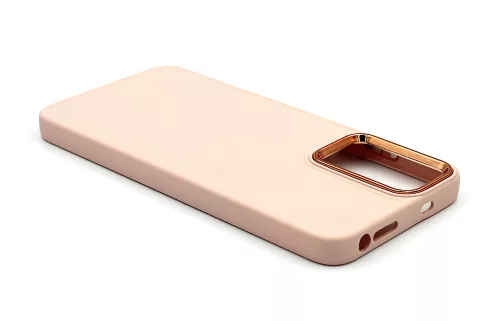 Xiaomi Redmi Note 12S szilikon hátlap - Frame - rózsaszín