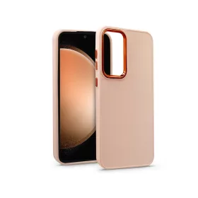   Samsung SM-S711 Galaxy S23 FE szilikon hátlap - Frame - rózsaszín