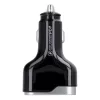 Quad szivargyújtó töltő adapter USB + Type-C bemenettel - 83W - Quad CC53-1A1C  Car Charger PD 65W + QC 3.0 - fekete