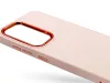Samsung SM-S921 Galaxy S24 szilikon hátlap - Frame - rózsaszín
