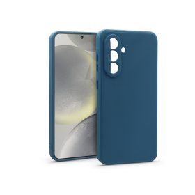 Haffner Matt szilikon tok - Samsung Galaxy S24 - kék