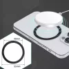Univerzális mágneses gyűrű MagSafe vezeték nélküli töltőhöz - 1 db/csomag - fekete (ECO csomagolás)