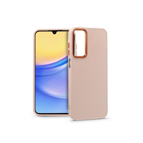 Samsung A155 Galaxy A15 4G/Galaxy A15 5G szilikon hátlap - Frame - rózsaszín