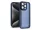 Apple iPhone 15 Pro hátlap kameravédő peremmel, lencsevédő üveggel - Variete -  sötétkék