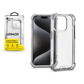   Apple iPhone 15 Pro szilikon hátlap - Roar Armor Gel - átlátszó