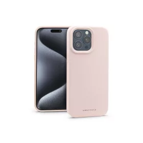   Apple iPhone 15 Pro szilikon hátlap - Roar Cloud Skin - rózsaszín