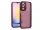 Samsung Galaxy A25 5G hátlap kameravédő peremmel, lencsevédő üveggel - Variete -bíbor