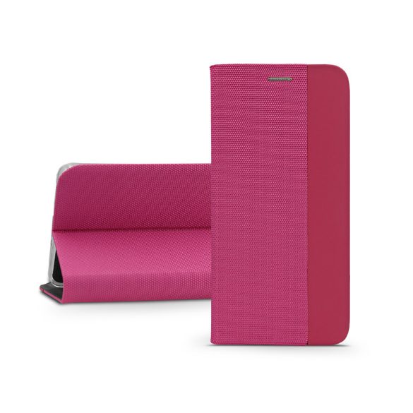 Sensitive Book Flip bőrtok - Samsung SM-A356 Galaxy A35 5G - rózsaszín
