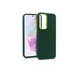   Samsung SM-A356 Galaxy A35 5G szilikon hátlap - Frame - zöld