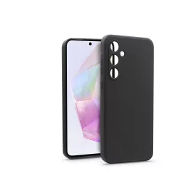   Samsung SM-A356 Galaxy A35 5G szilikon hátlap - Matt - fekete