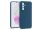 Haffner Matt szilikon tok - Samsung Galaxy A35 5G - kék