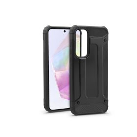   Samsung SM-A356 Galaxy A35 5G ütésálló hátlap - Armor - fekete