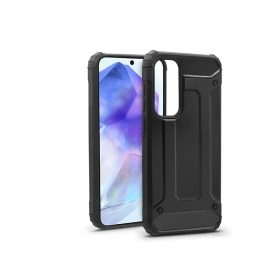   Samsung SM-A556 Galaxy A55 ütésálló hátlap - Armor - fekete