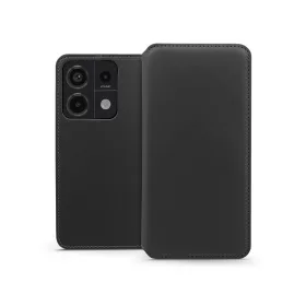   Dual Pocket Flip bőrtok - Xiaomi Redmi Note 13 Pro 5G/Poco X6 5G - fekete
