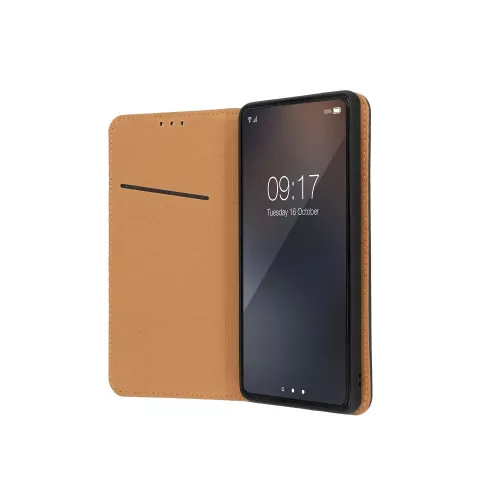 Smart Pro Flip bőrtok - Xiaomi Redmi Note 13 4G - fekete