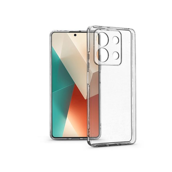 Xiaomi Redmi Note 13 5G szilikon hátlap kameravédővel - Premium Clear Case Box -átlátszó