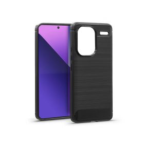  Haffner Carbon szilikon tok - Xiaomi Redmi Note 13 Pro Plus 5G - fekete