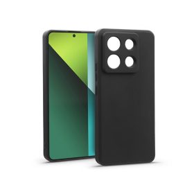   Haffner Matt szilikon tok - Xiaomi Redmi Note 13 Pro 5G - fekete