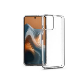   Haffner Clear Case szilikon hátlap - Motorola Moto G34 - átlátszó