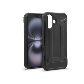 Haffner Armor ütésálló tok - Apple iPhone 16 - fekete