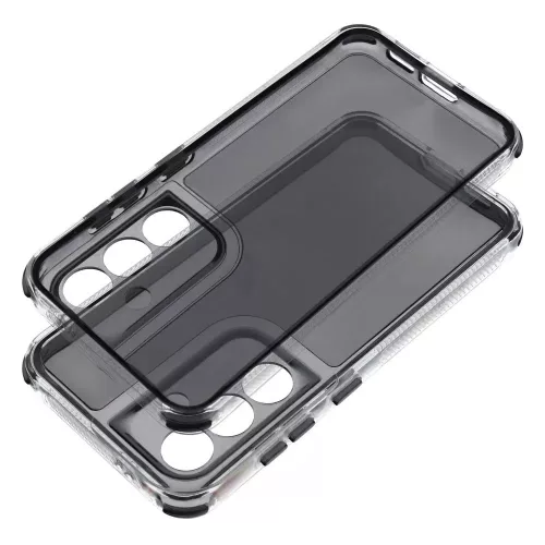 Haffner Matrix Clear kameravédős szilikon tok - Samsung SM-A556 Galaxy A55 5G - átlátszó