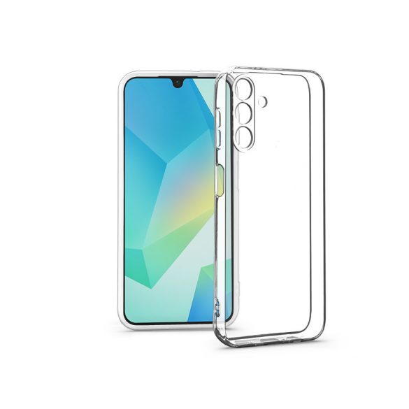 Haffner Clear Case Box kameravédős szilikon tok - Samsung SM-A165 Galaxy A16 4G/A16 5G - átlátszó